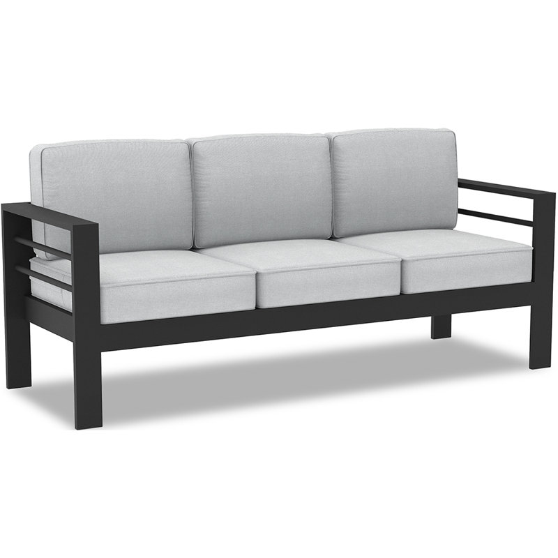 Ebern Designs Searl 73'' Metal Outdoor Patio Sofa & Reviews Wayfair